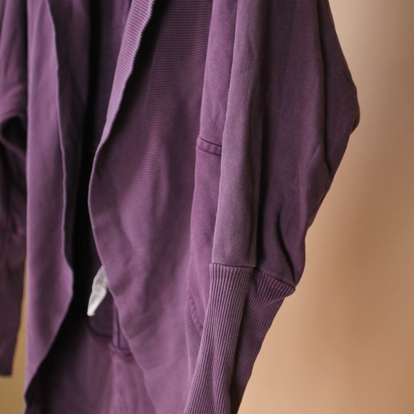 Aritzia Wilfred Diderot purple cardigan sweater - Picture 3 of 6